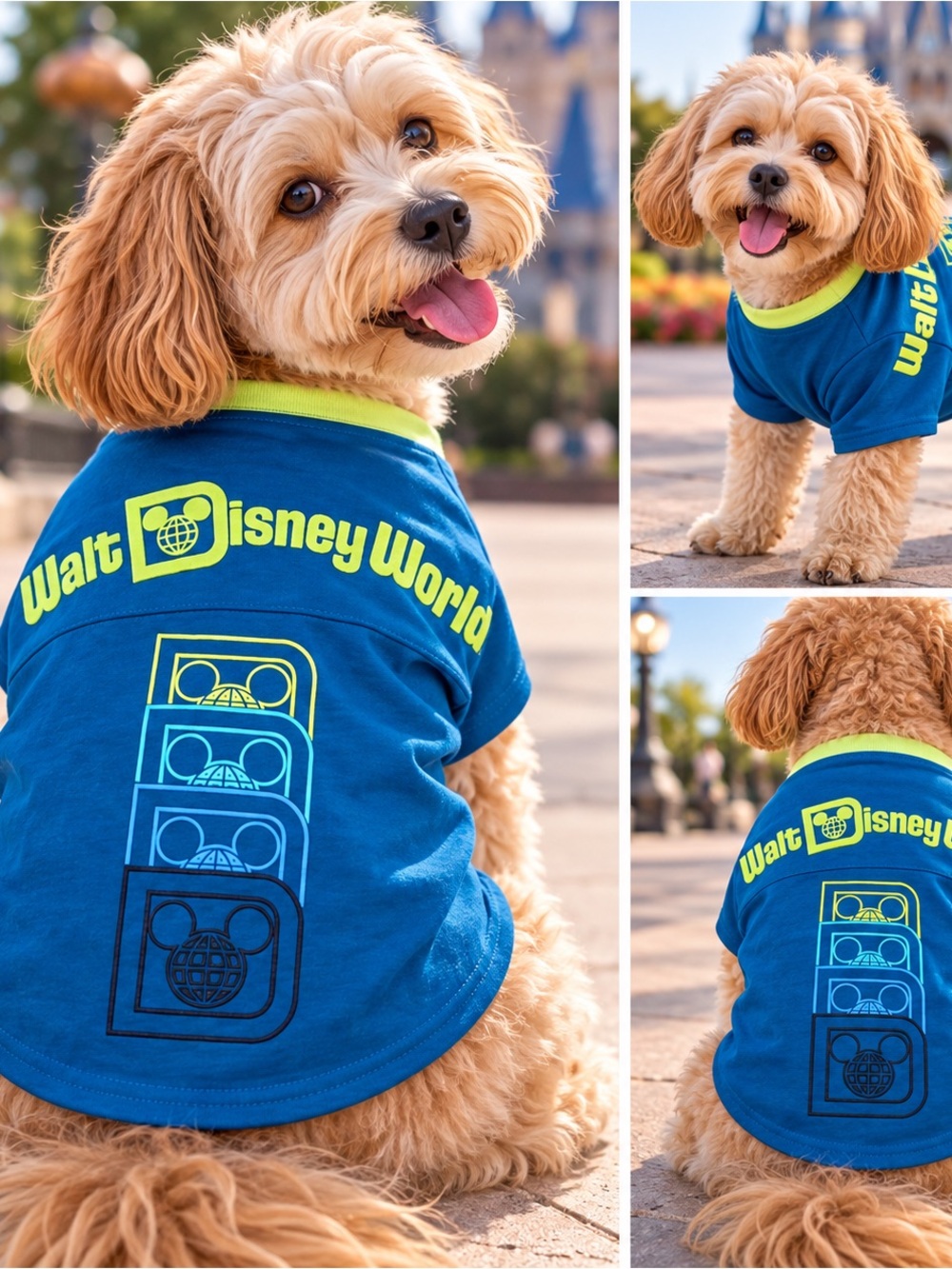 Disney Tails Walt Disney World Spirit Jersey Dog Shirt L NWT